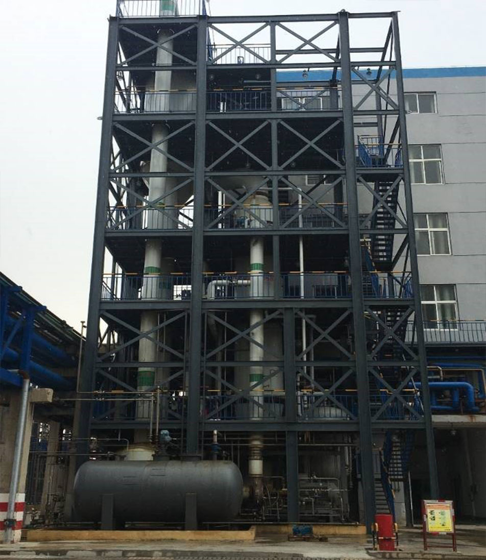 MVR evaporation crystallization system for pesticide wastewater in Yancheng, Jiangsu